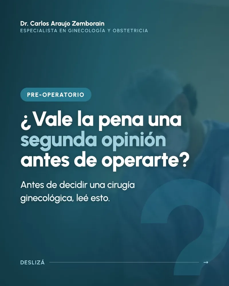 Carrusel de Instagram del Dr. Carlos Araujo: 