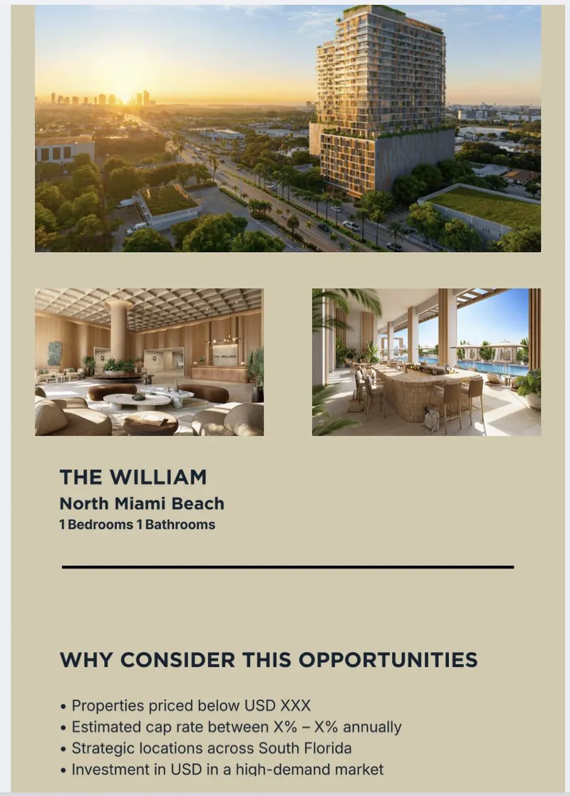 Newsletter de WestPark International con propiedad destacada